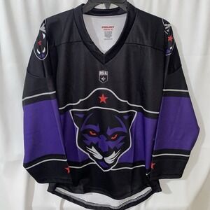 Panther City Lacrosse Club NLL Lacrosse Jersey Black Youth Size‎ XL ProJoy NWOT